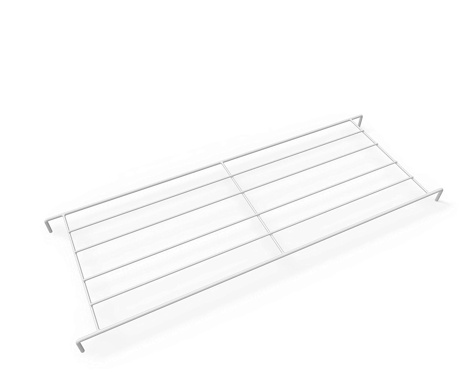 DeepZone Foldable White Study Table – Space-Saving Compact Writing Desk with Sturdy Metal Frame for Home, Office & Small Spaces - Image 2