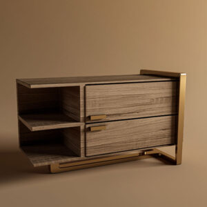 DeepZone Gridline Bedside Unit – Functional & Contemporary