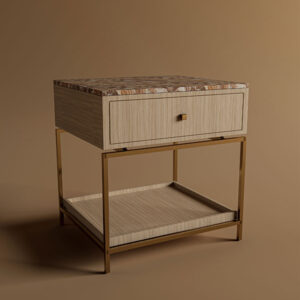 DeepZone ModLine Bedside Table – Compact, Classy & Contemporary