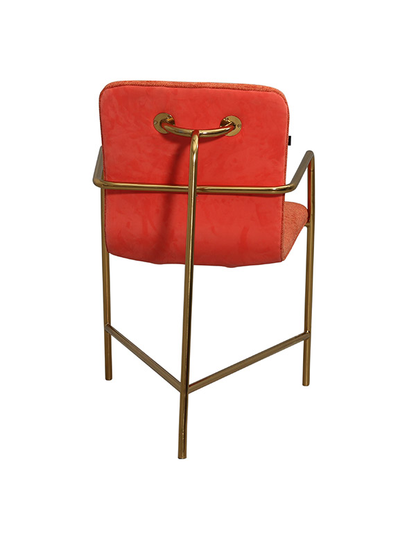 DeepZone Vero Contemporary Armchair – Burnt Orange - Image 6